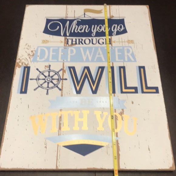 Deep Water Sign - Picture 4 of 5